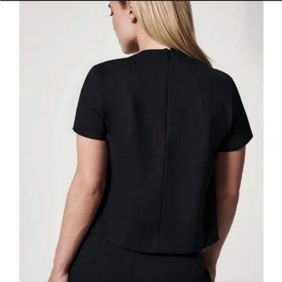 Spanx The Perfect Funnel Top Black 1X - Picture 2 of 5